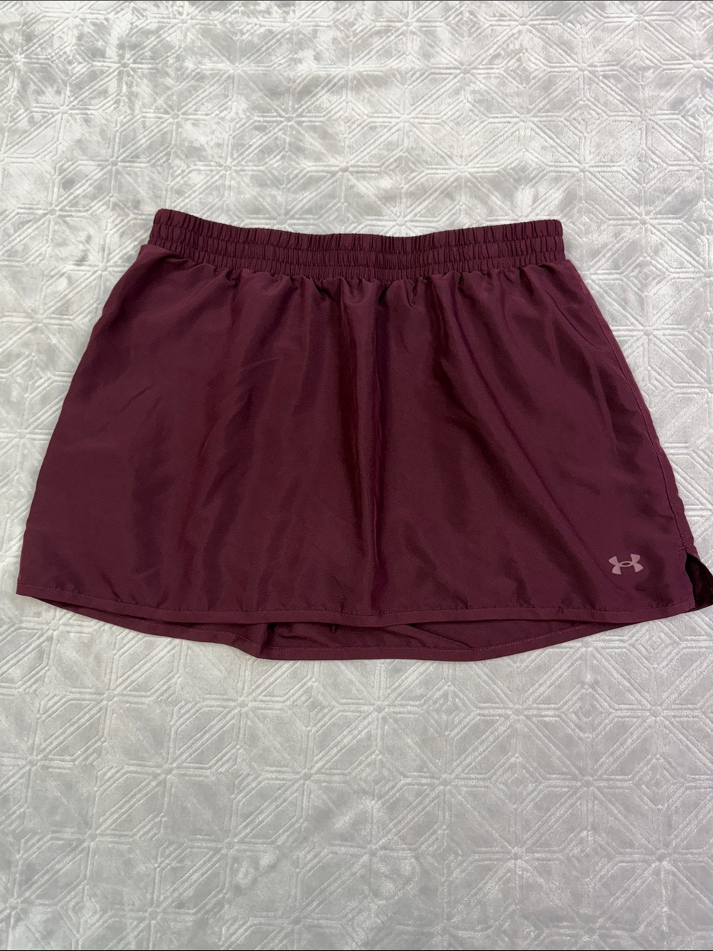 Under Armour Burgundy Athletic Skort